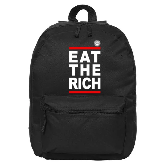 Uaw Eat The Rich 16 in Basic Backpack