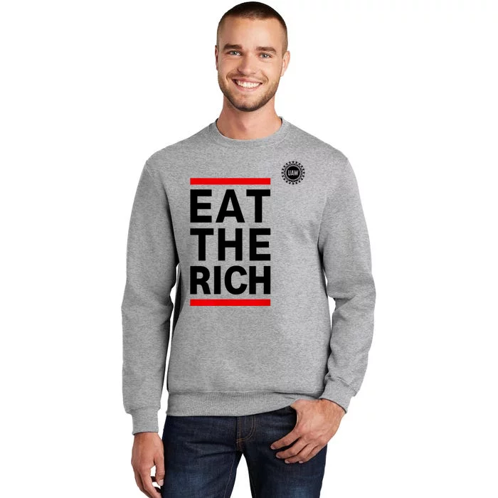 UAW Eat The Rich Tall Sweatshirt