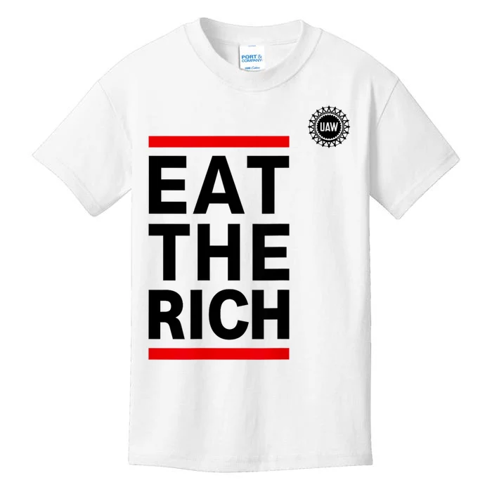 UAW Eat The Rich Kids T-Shirt