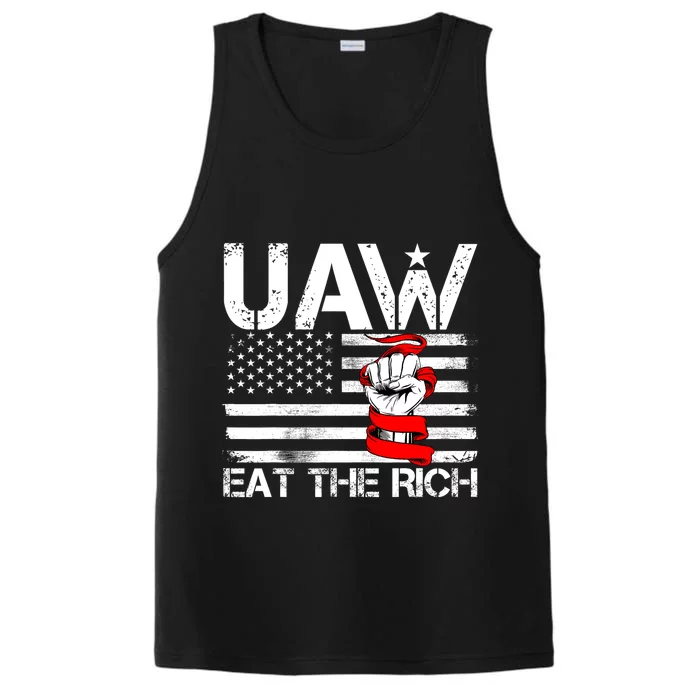 Uaw Eat The Rich Performance Tank