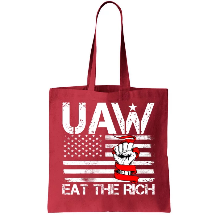 Uaw Eat The Rich Tote Bag