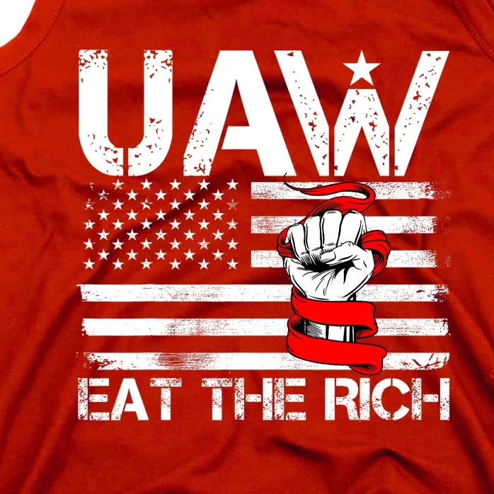 Uaw Eat The Rich Tank Top