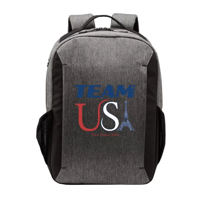 Usa Eiffel Tower Usa 2024 Vector Backpack