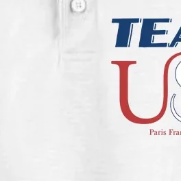 Usa Eiffel Tower Usa 2024 Dry Zone Grid Performance Polo