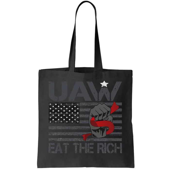 Uaw Eat The Rich Tote Bag