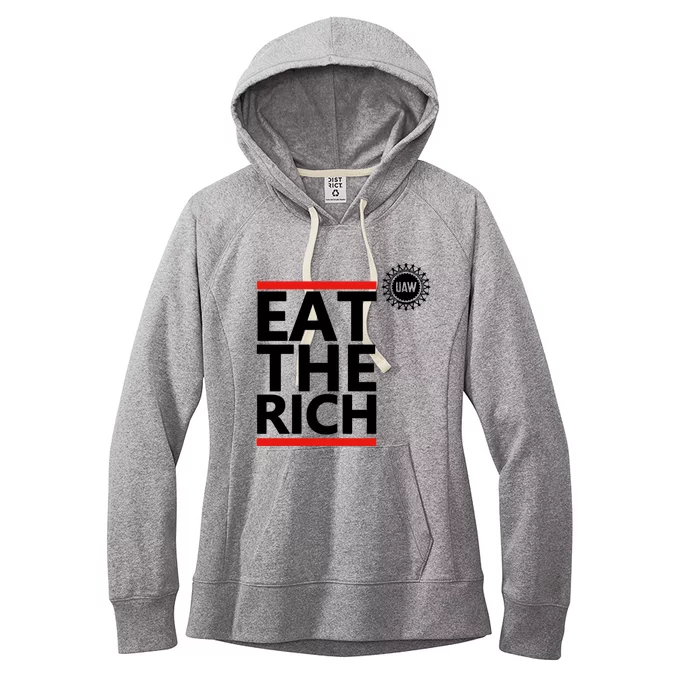 Uaw Eat The Rich Women's Fleece Hoodie