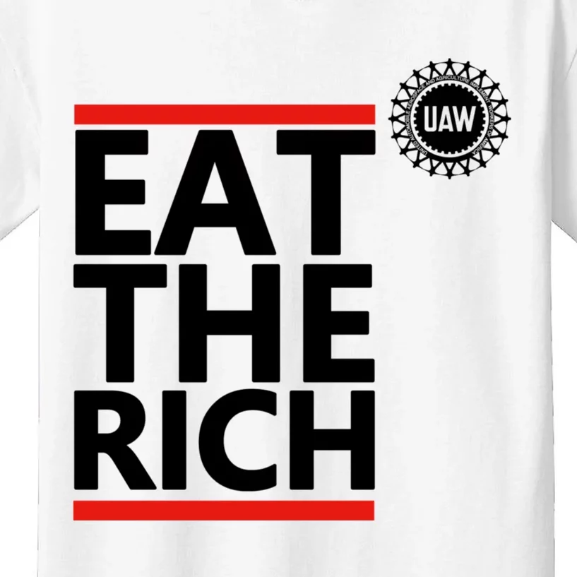 Uaw Eat The Rich Kids T-Shirt