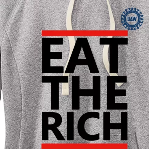 Uaw Eat The Rich Women's Fleece Hoodie