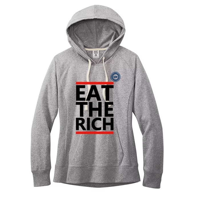 Uaw Eat The Rich Women's Fleece Hoodie