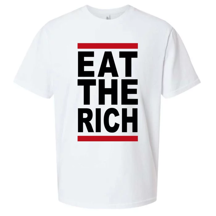 Uaw Eat The Rich Sueded Cloud Jersey T-Shirt