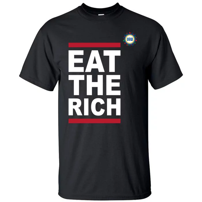 Uaw Eat The Rich Tall T-Shirt