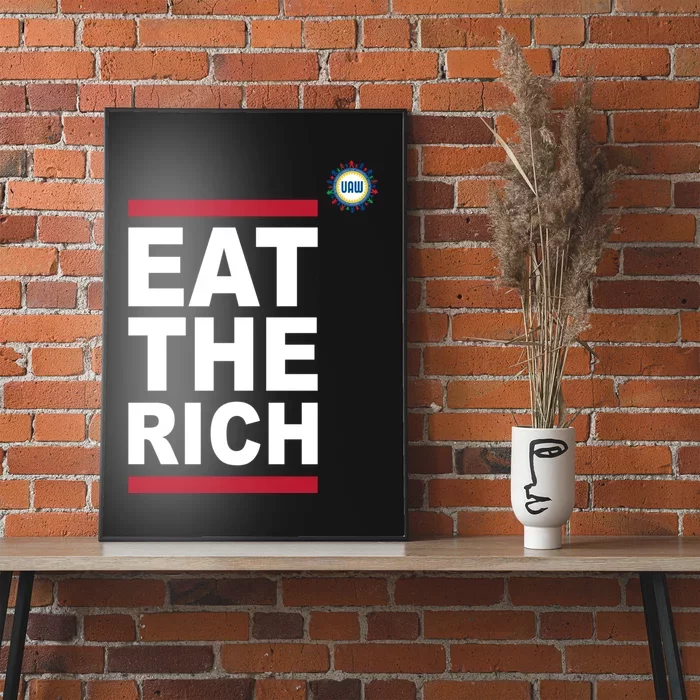 Uaw Eat The Rich Poster