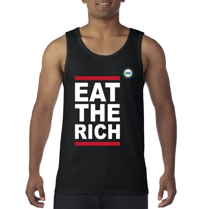 Uaw Eat The Rich Tank Top