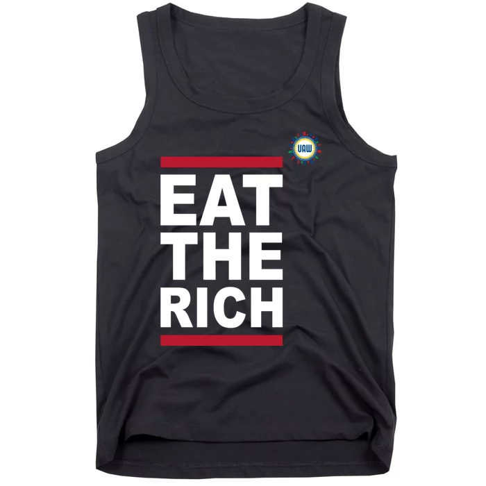 Uaw Eat The Rich Tank Top