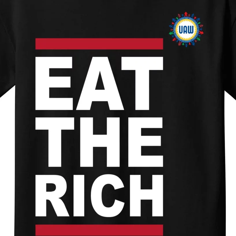 Uaw Eat The Rich Kids T-Shirt