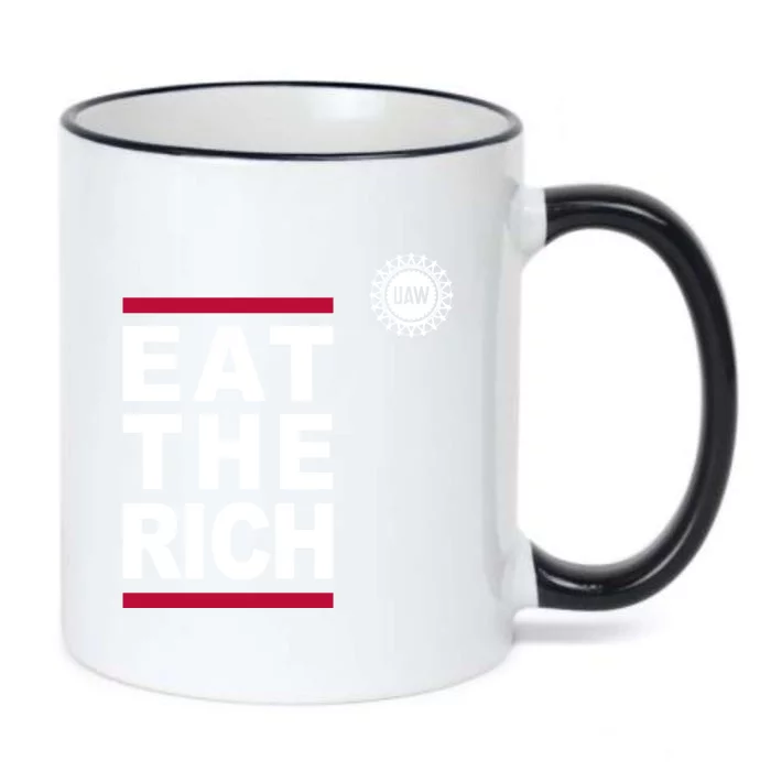 Uaw Eat The Rich Black Color Changing Mug