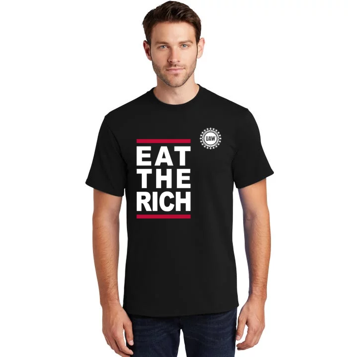 Uaw Eat The Rich Tall T-Shirt