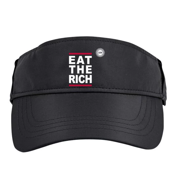 Uaw Eat The Rich Adult Drive Performance Visor