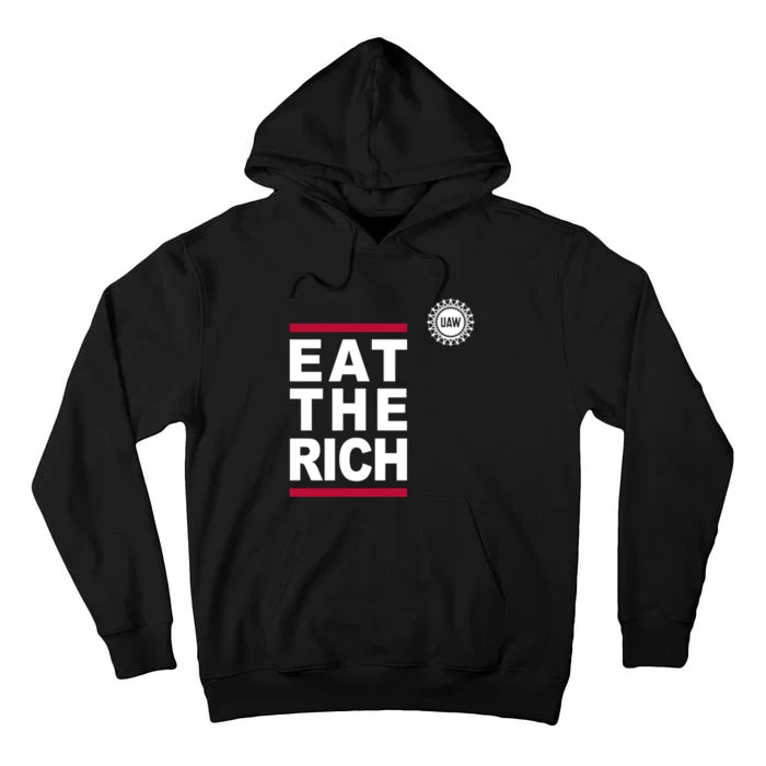 Uaw Eat The Rich Tall Hoodie