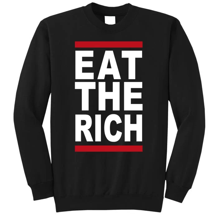 Uaw Eat The Rich Tall Sweatshirt