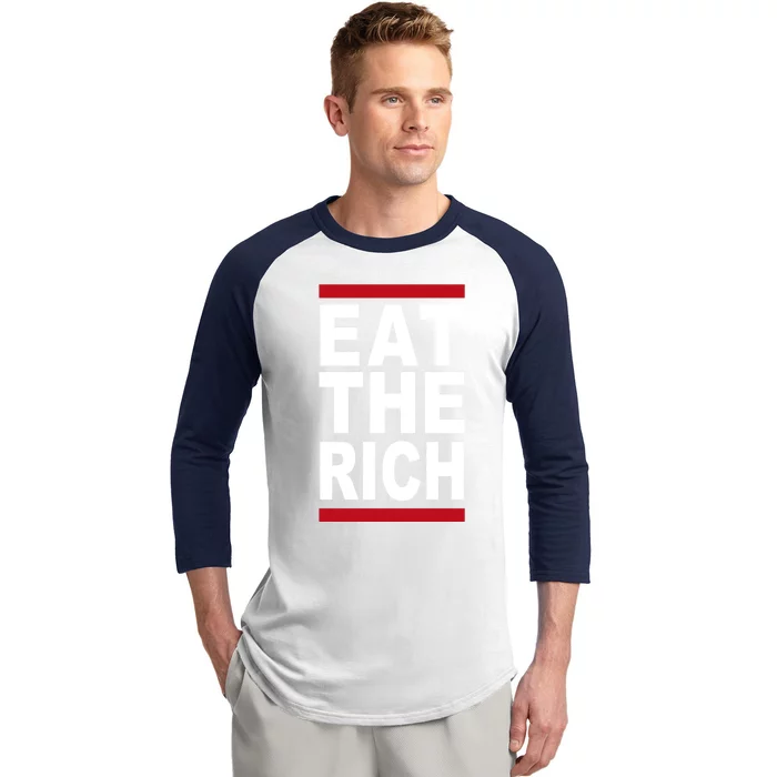 Uaw Eat The Rich Baseball Sleeve Shirt