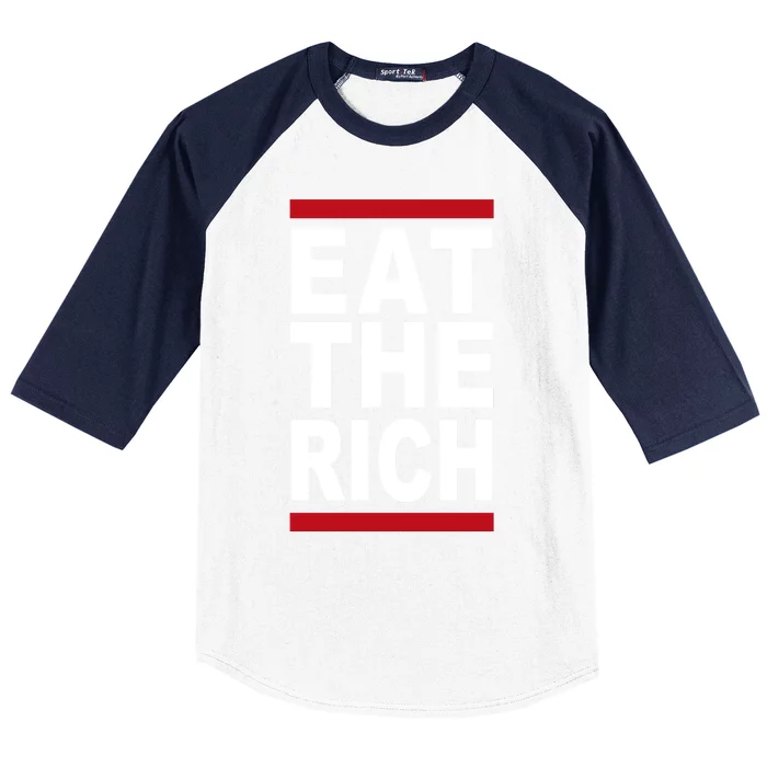 Uaw Eat The Rich Baseball Sleeve Shirt