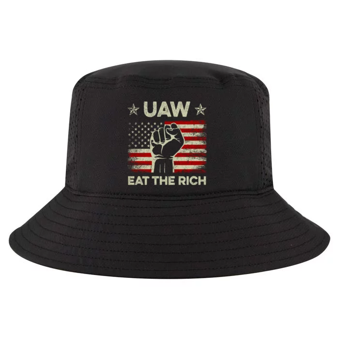 Uaw Eat The Rich Cool Comfort Performance Bucket Hat