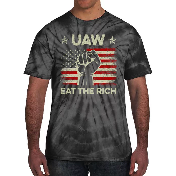 Uaw Eat The Rich Tie-Dye T-Shirt