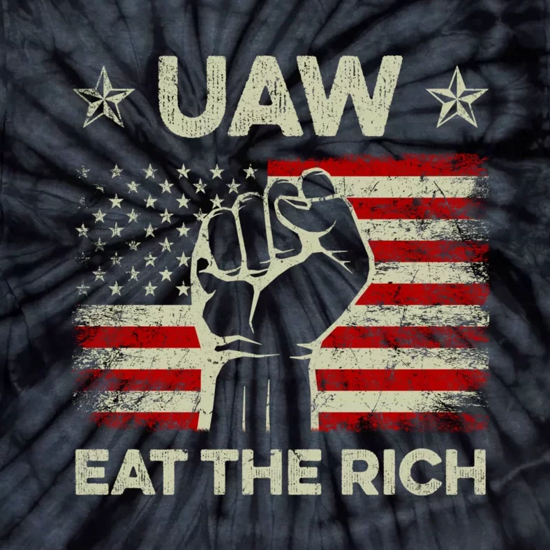 Uaw Eat The Rich Tie-Dye T-Shirt