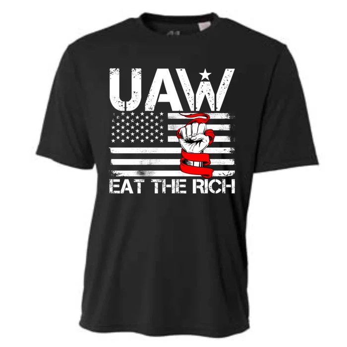 Uaw Eat The Rich Cooling Performance Crew T-Shirt