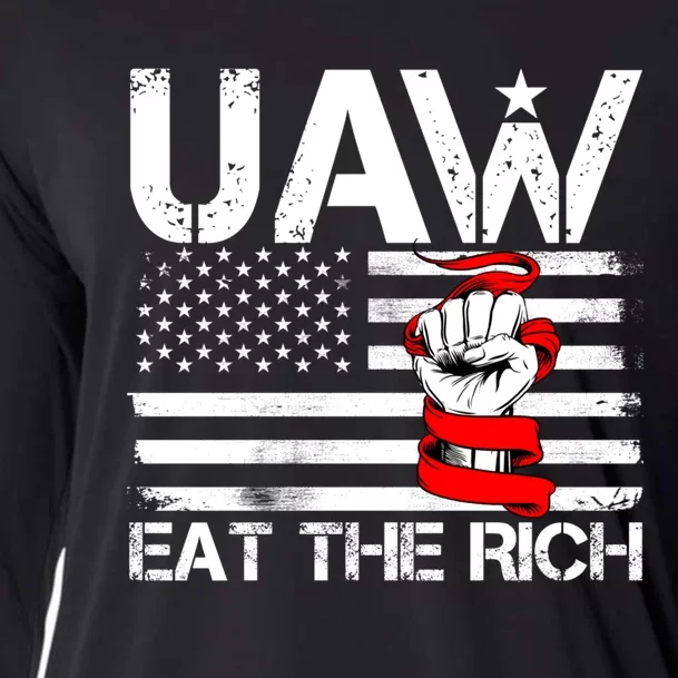 Uaw Eat The Rich Cooling Performance Long Sleeve Crew