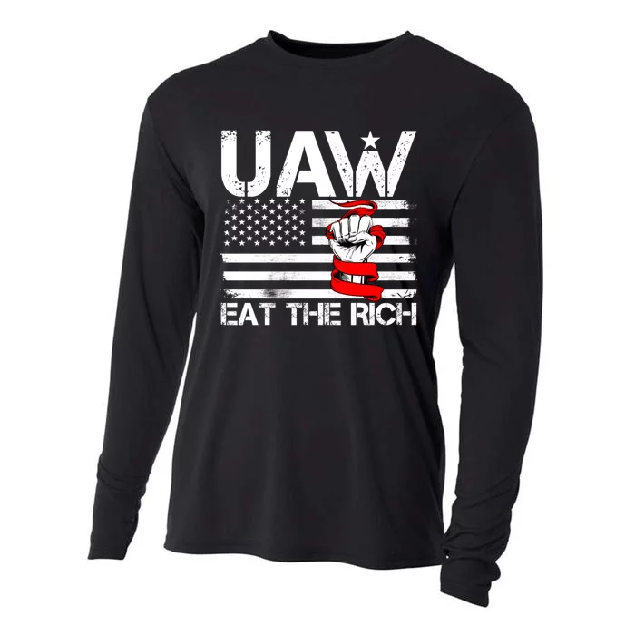 Uaw Eat The Rich Cooling Performance Long Sleeve Crew