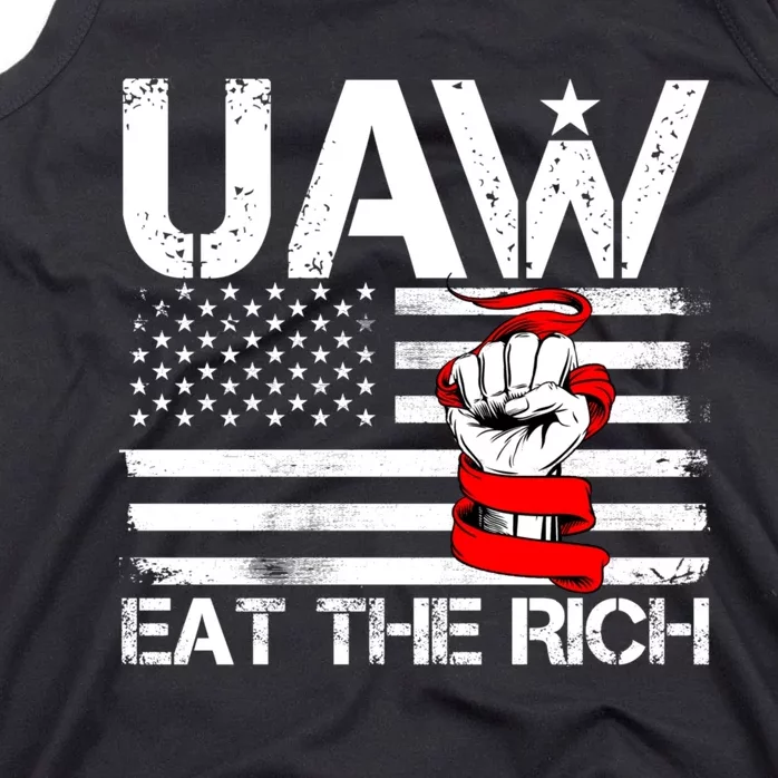 Uaw Eat The Rich Tank Top