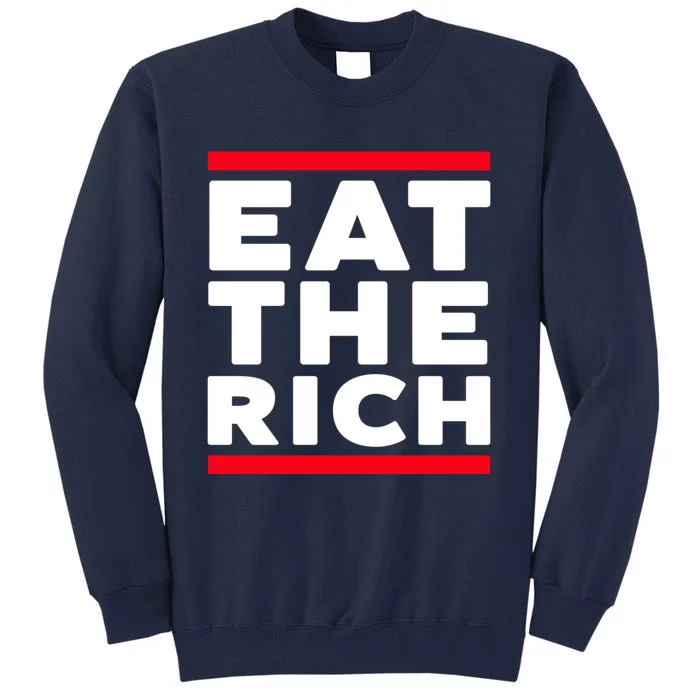 Uaw Eat The Rich Tall Sweatshirt