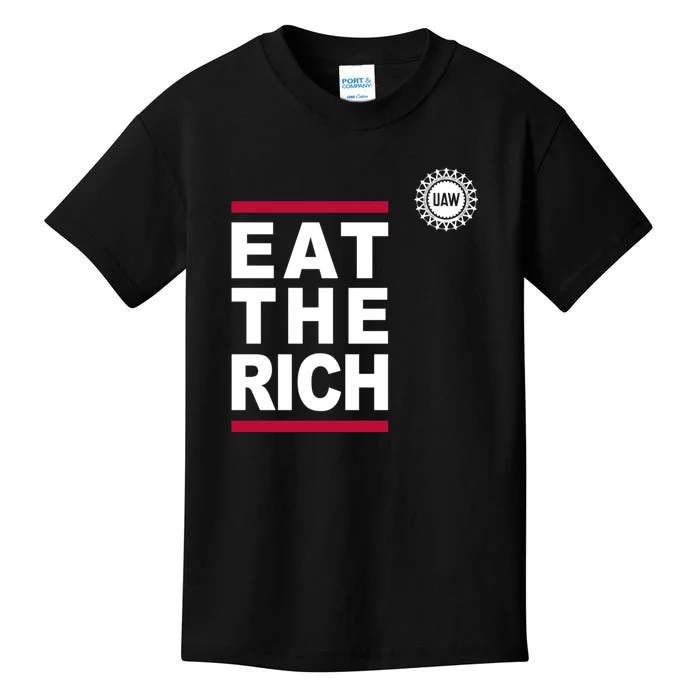 Uaw Eat The Rich Kids T-Shirt