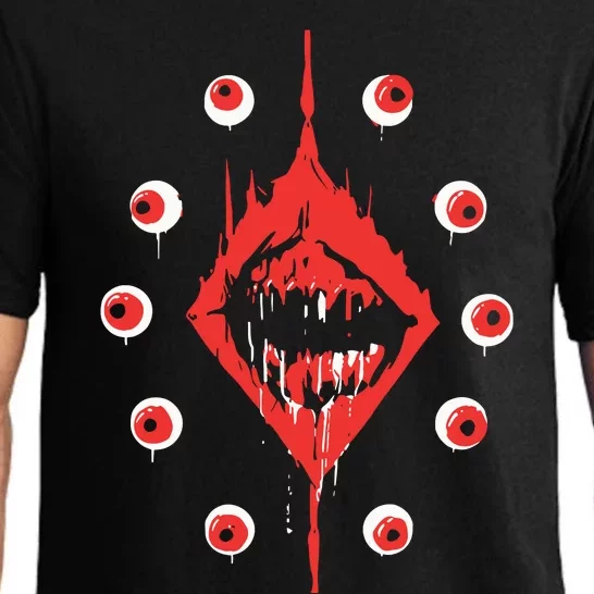 Ultrakill Eyeballs Pajama Set