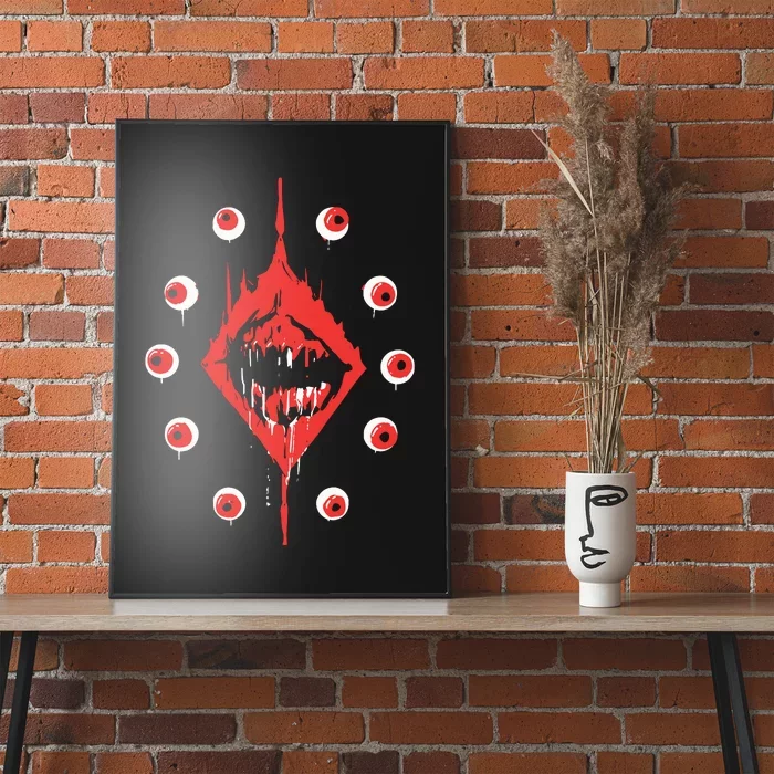 Ultrakill Eyeballs Poster