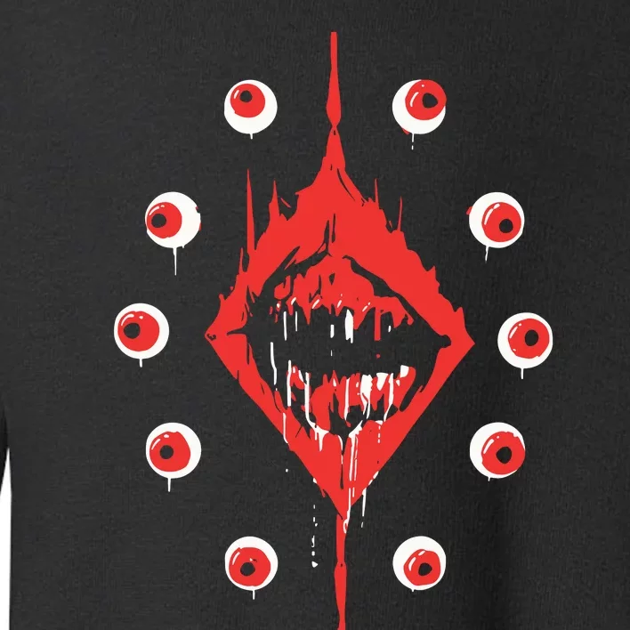 Ultrakill Eyeballs Toddler Sweatshirt