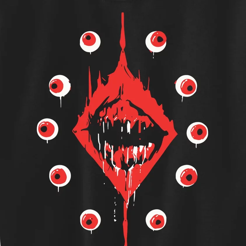 Ultrakill Eyeballs Kids Sweatshirt