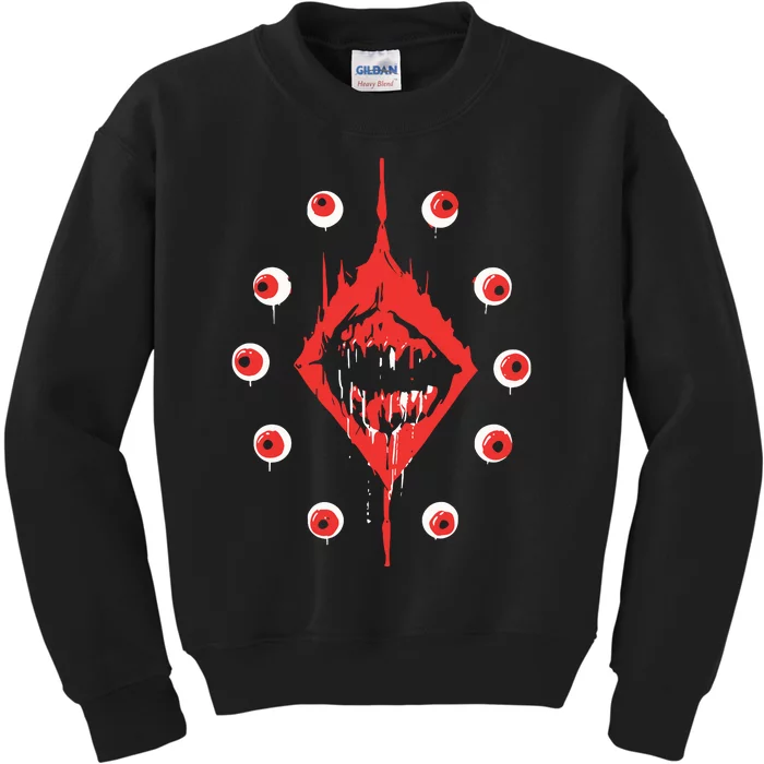 Ultrakill Eyeballs Kids Sweatshirt