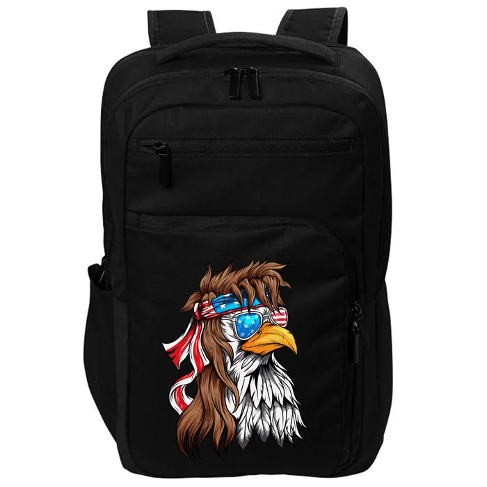 Usa Eagle Us Flag Bandana America National Day Gift Impact Tech Backpack