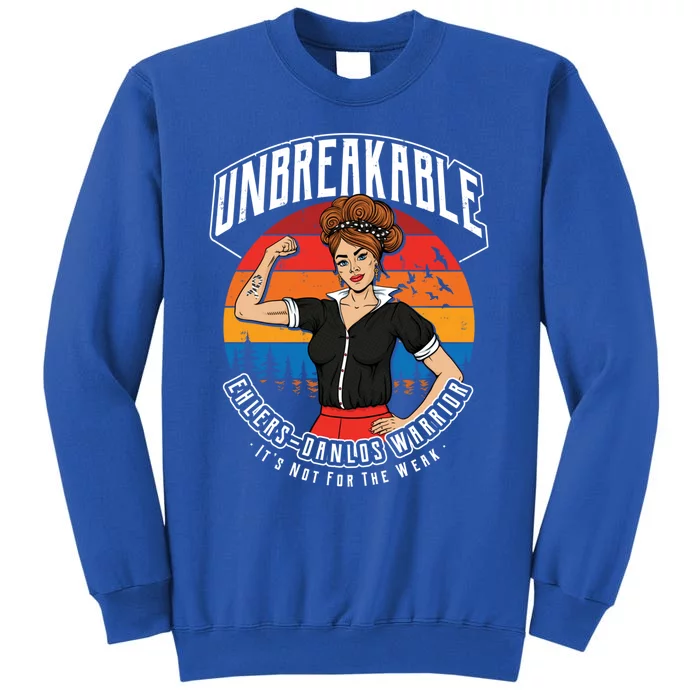 Unbreakable Eds Warrior Vintage Sunset Cute Gift Tall Sweatshirt