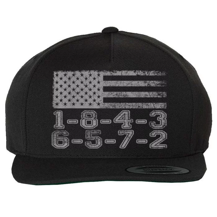 Usa Flag 18436572 Firing Order Small Block Engine Gift Wool Snapback Cap