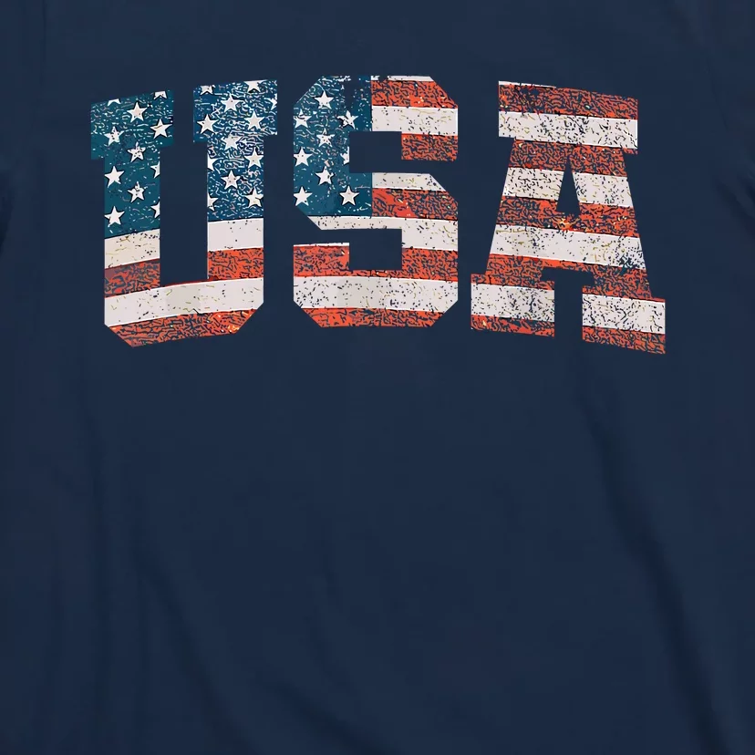 Us Flag 4th Of July Usa Flag American Flag T-Shirt