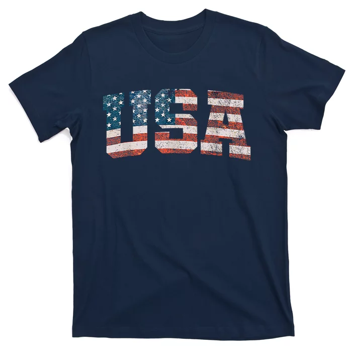 Us Flag 4th Of July Usa Flag American Flag T-Shirt