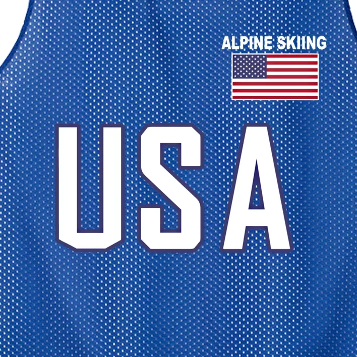 Usa Flag Alpine Skiing Gift Pocket Nordic Ski Jersey Mesh Reversible Basketball Jersey Tank