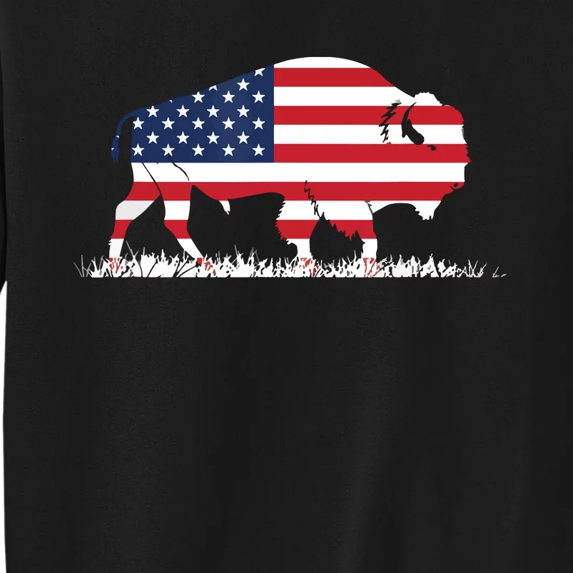 USA Flag American Buffalo Sweatshirt