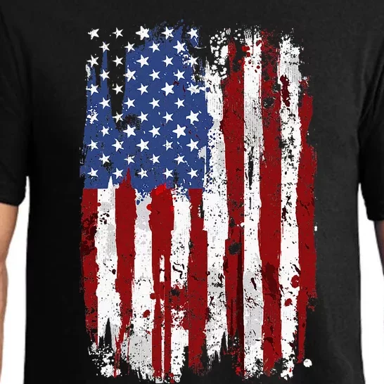 Usa Flag American Flag United States Of America Pajama Set