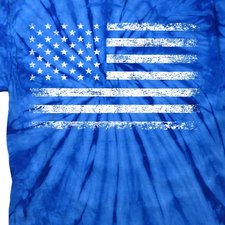 Usa Flag American Flag United States Of America Tie-Dye T-Shirt