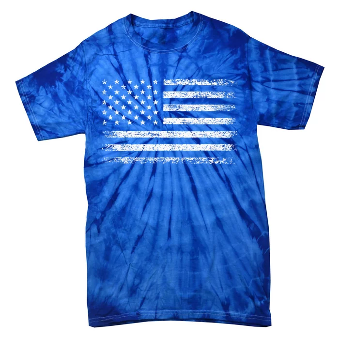 Usa Flag American Flag United States Of America Tie-Dye T-Shirt